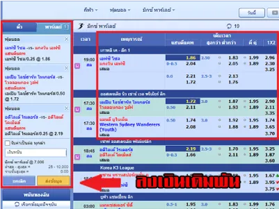 แทงบอลเดี่ยว (Single Bet)